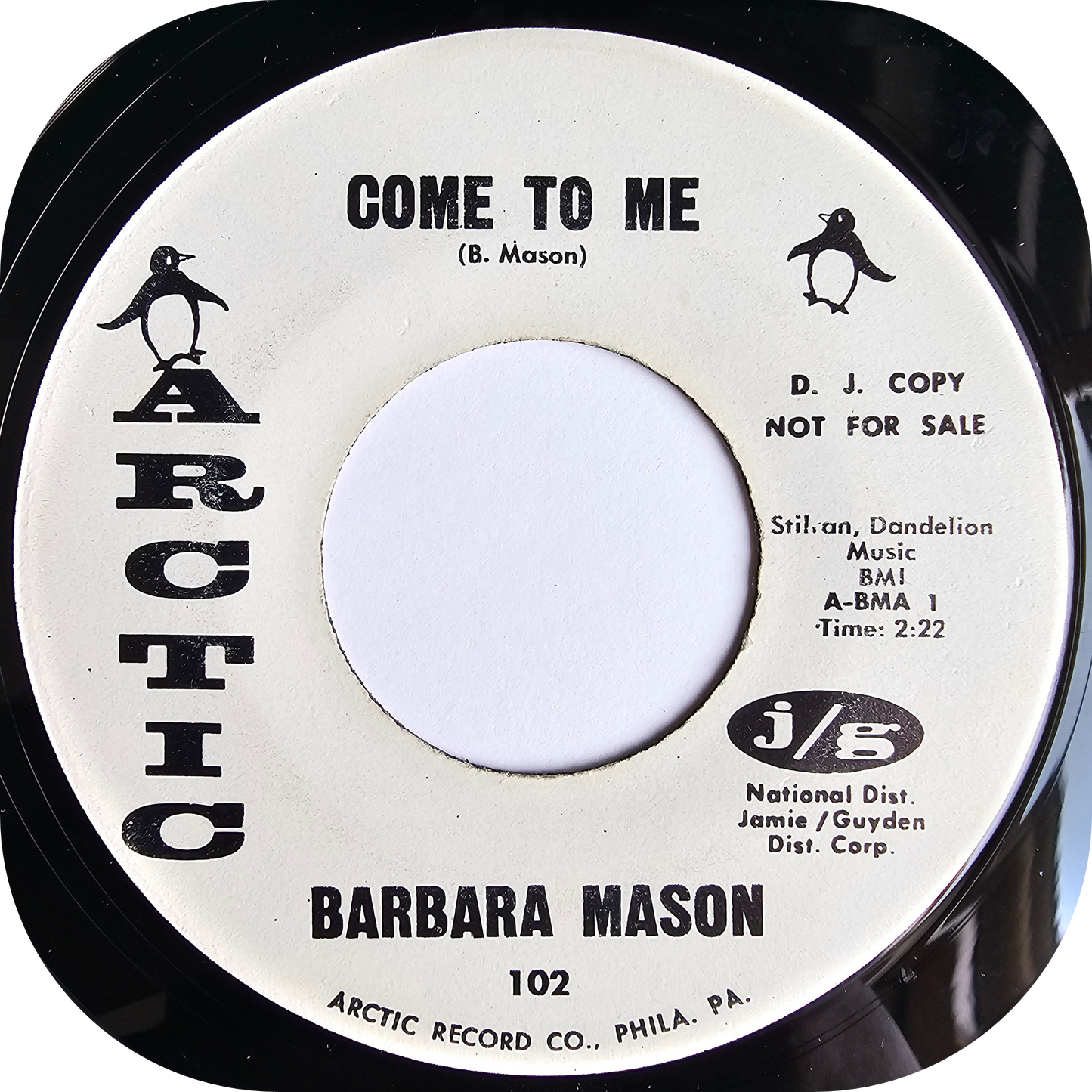 Barbara Mason - Come To Me - Arctic DEMO