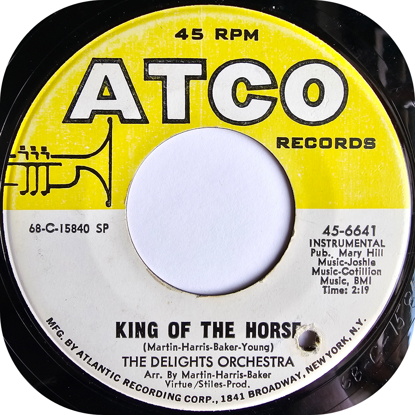 Delights Orchestra, The - King Of The Horse - Atco