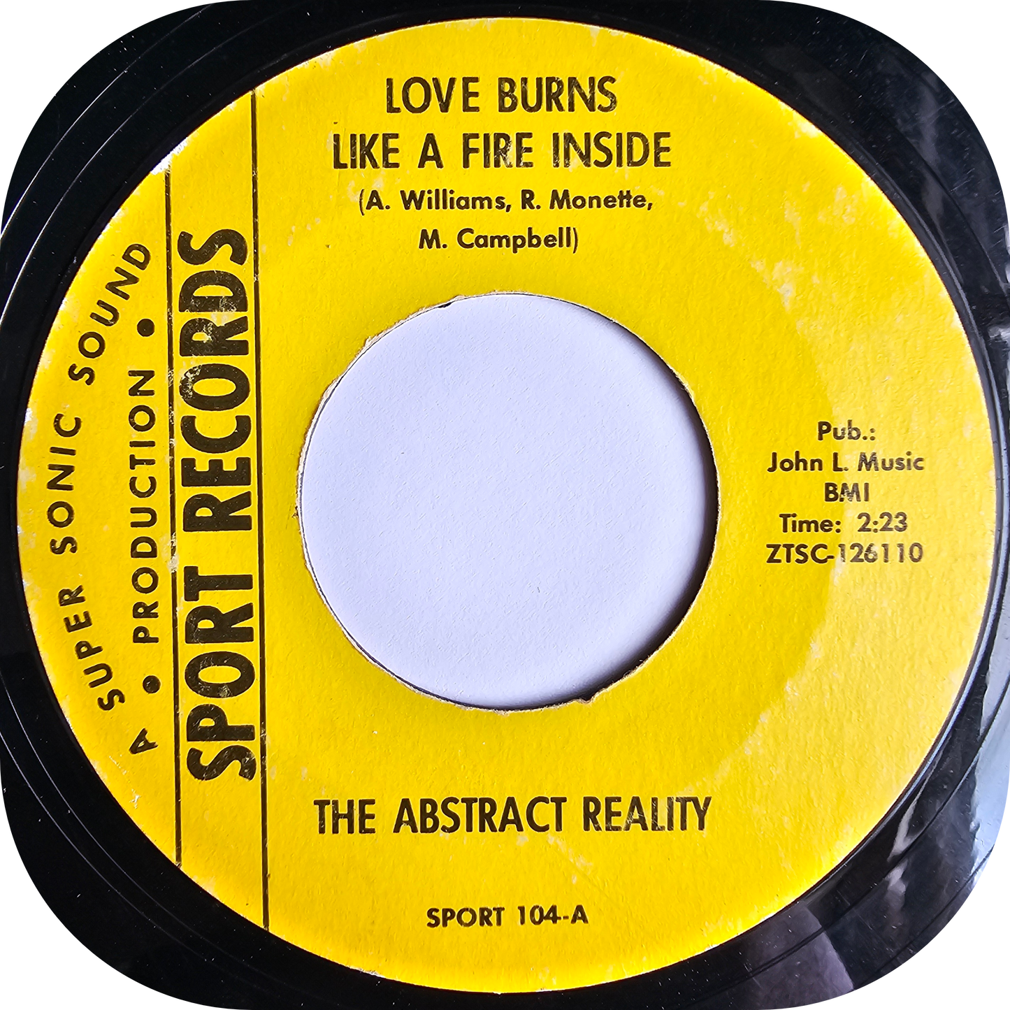 Abstract Reality, The - Love Burns Like A Fire Inside - Sport
