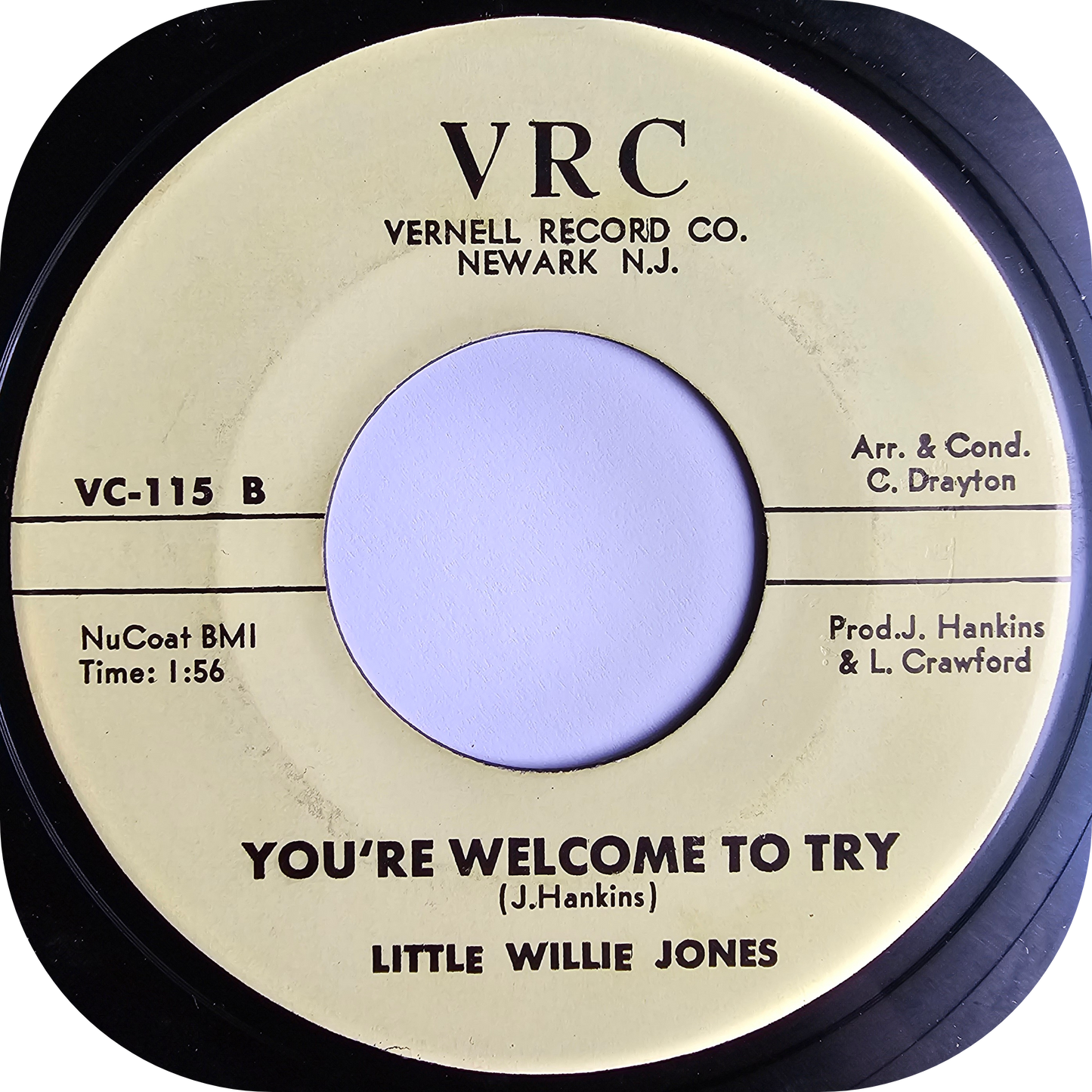 Little Willie Jones - You're Welcome To Try - VRC