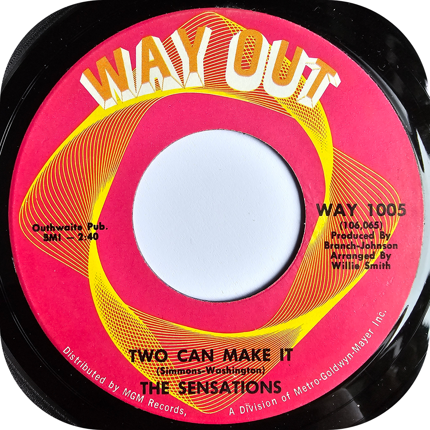Sensations, The - Two Can Make It - Way Out
