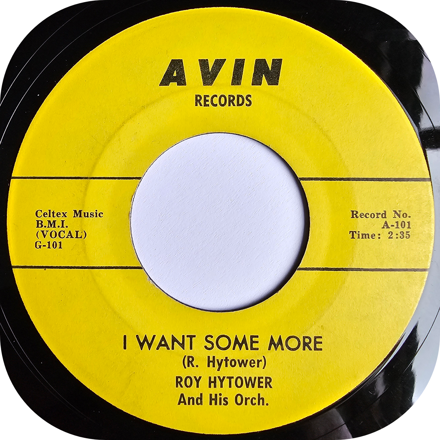 Roy Hytower - I Want Some More - Avin
