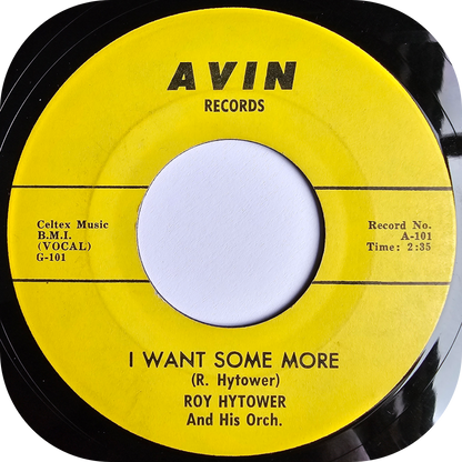 Roy Hytower - I Want Some More - Avin