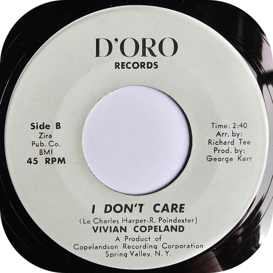 Vivian Copeland - I Don't Care - D'oro