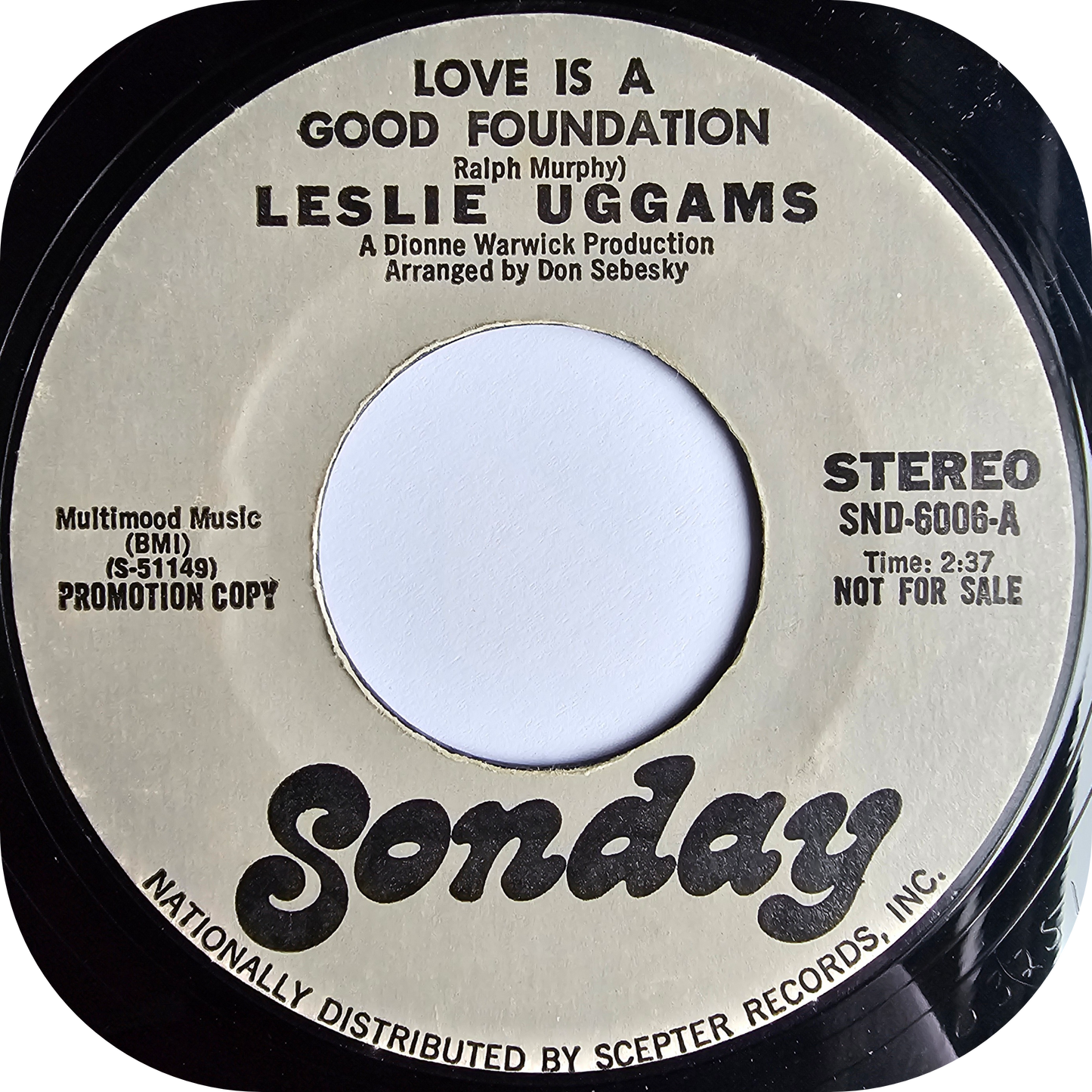 Leslie Uggams - Love Is A Good Foundation - Sonday