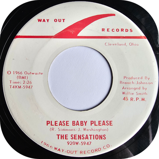 Sensations, The - Please Baby Please - Way Out