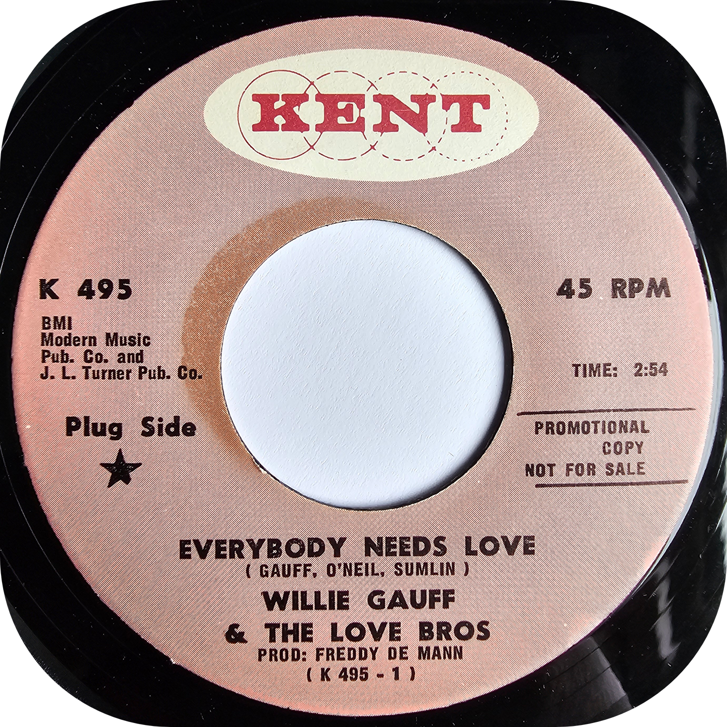 Willie Gauff - Everybody Needs Love - Kent DEMO