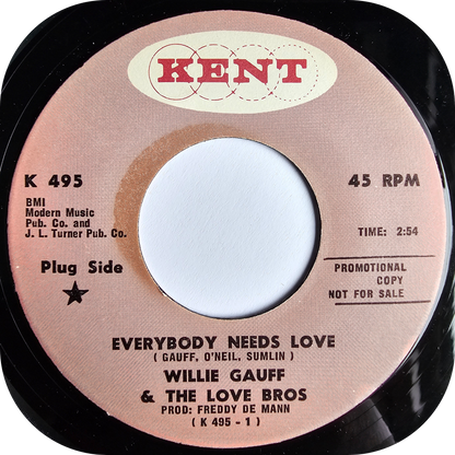 Willie Gauff - Everybody Needs Love - Kent DEMO