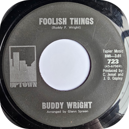 Buddy Wright - Foolish Things - Uptown
