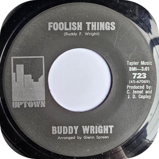 Buddy Wright - Foolish Things - Uptown