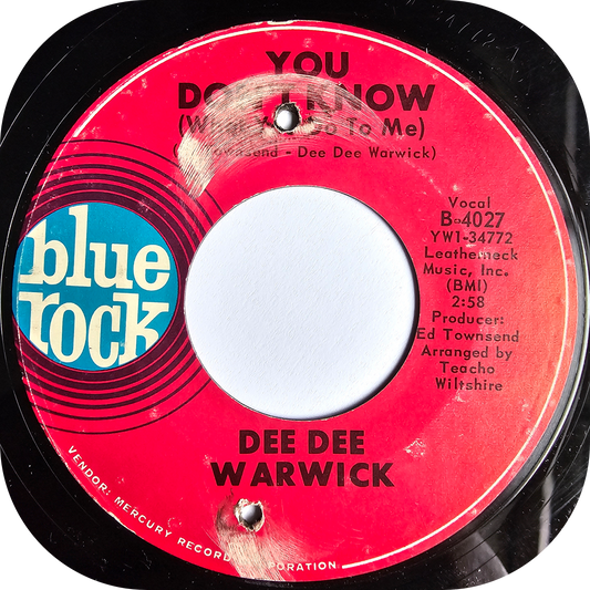 Dee Dee Warwick - You Don't Know - Blue Rock