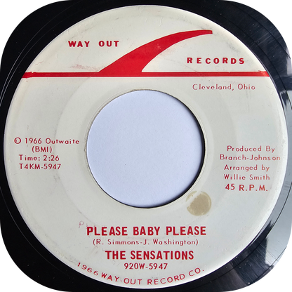 Sensations, The - Please Baby Please - Way Out