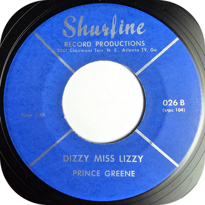 Prince Greene - Dizzy Miss Lizzy - Shurfine