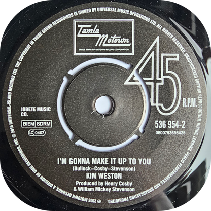 Kim Weston - I'm Gonna Make It Up To You - Tamla Motown