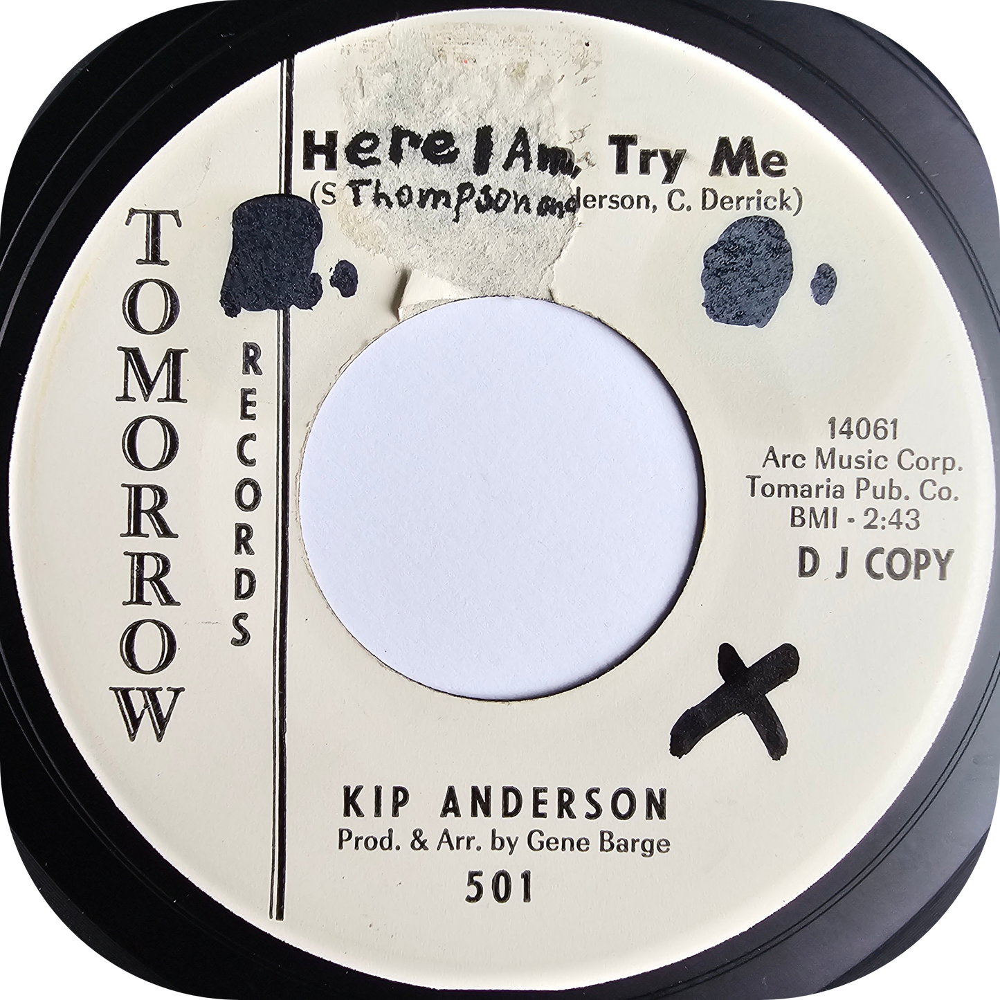 Kip Anderson - I Get Carried Away - Tomorrow DEMO