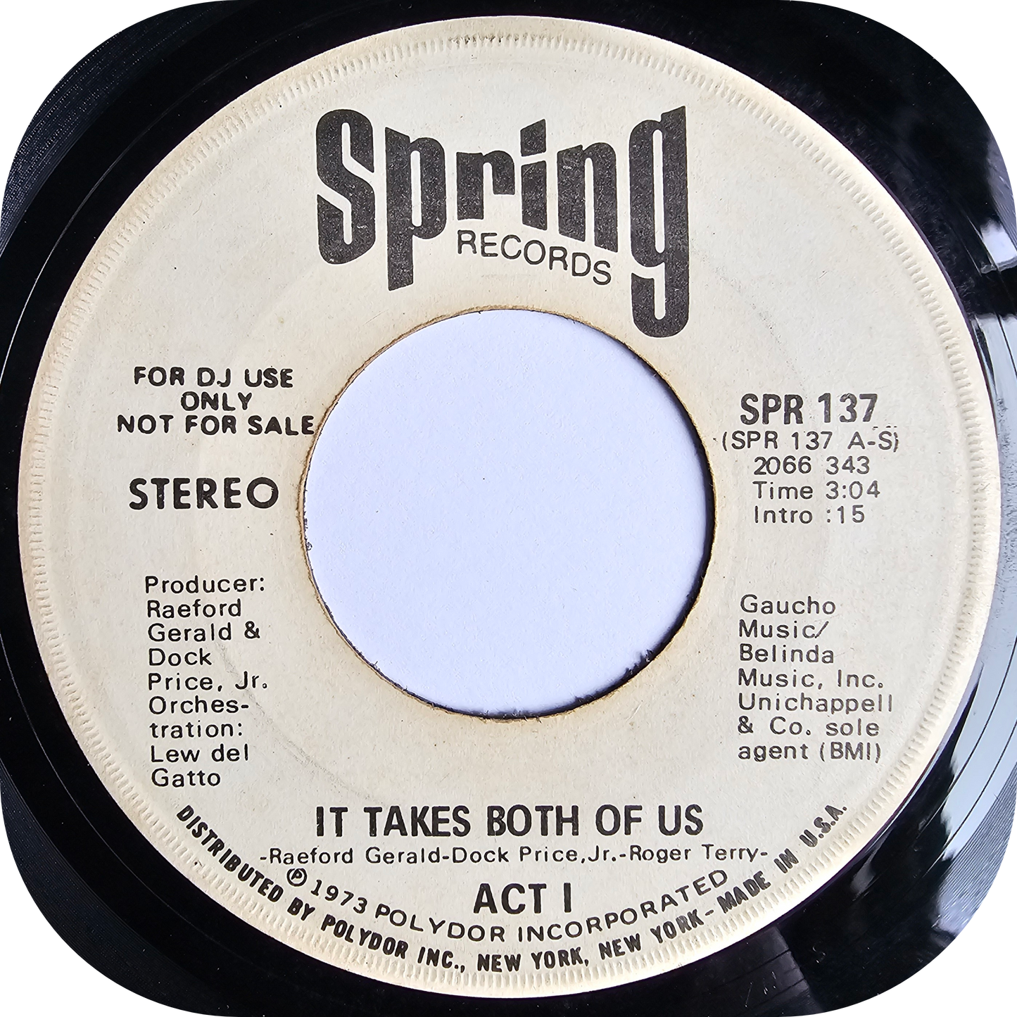 Act I - It Takes Both Of Us - Spring DEMO