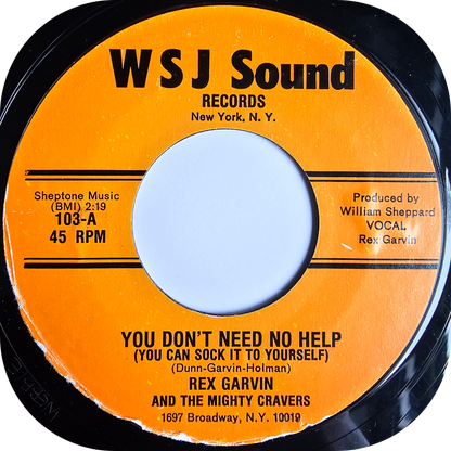 Rex Garvin - You Don't Need No Help - WSJ