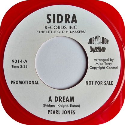 Pearl Jones - A Dream - Sidra