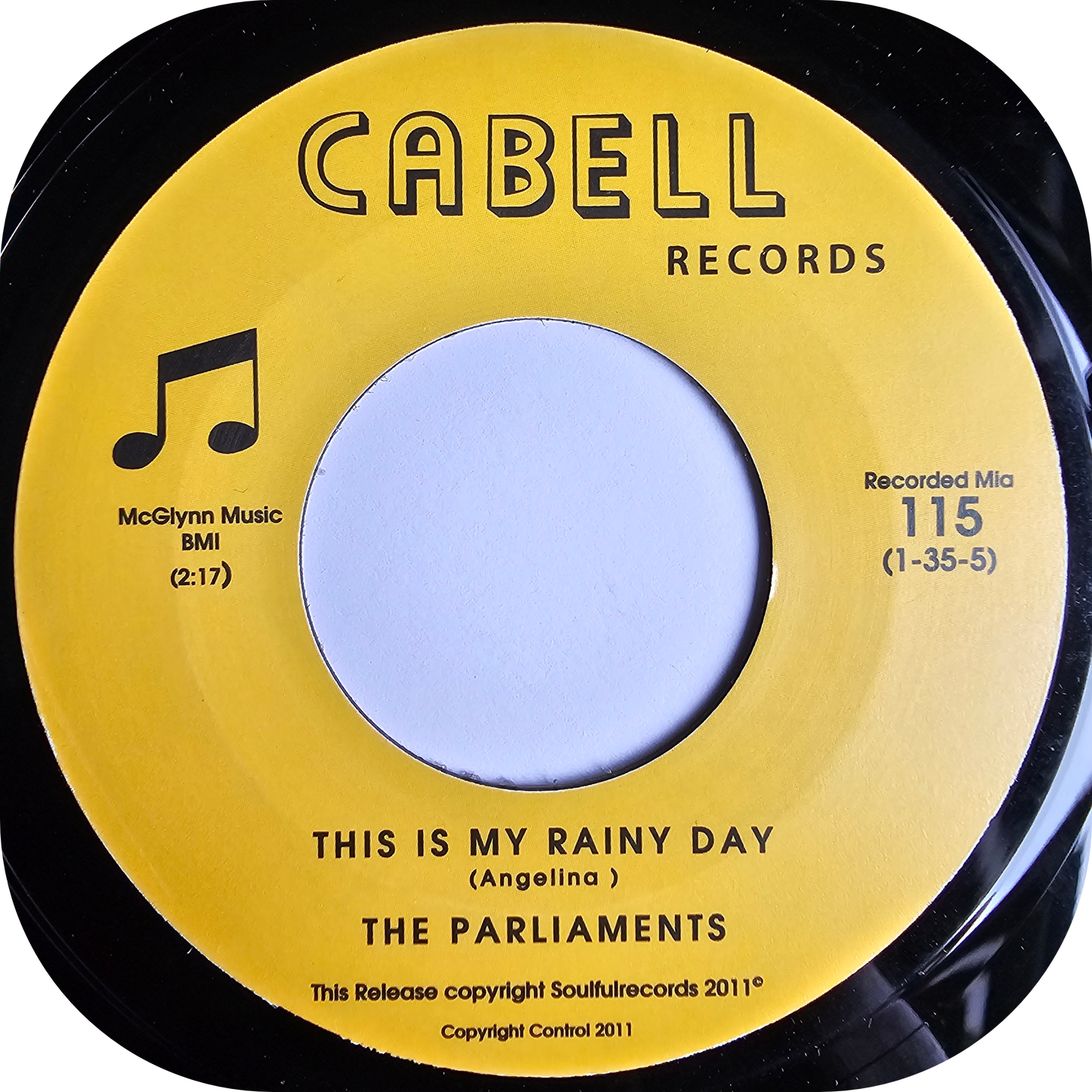 Parliaments, The - This Is My Rainy Day - Cabell