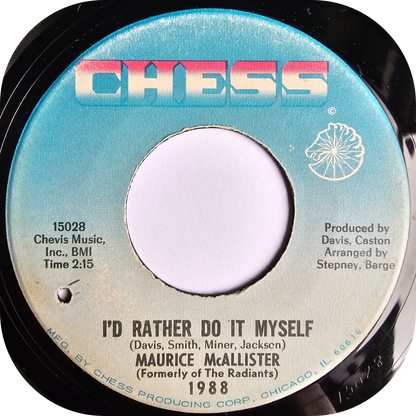 Maurice McAllister - Baby Hang On - Chess