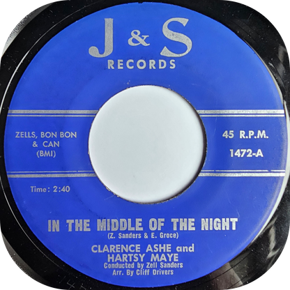 Clarence Ashe & Hartsy Maye - In The Middle Of The Night - J&S