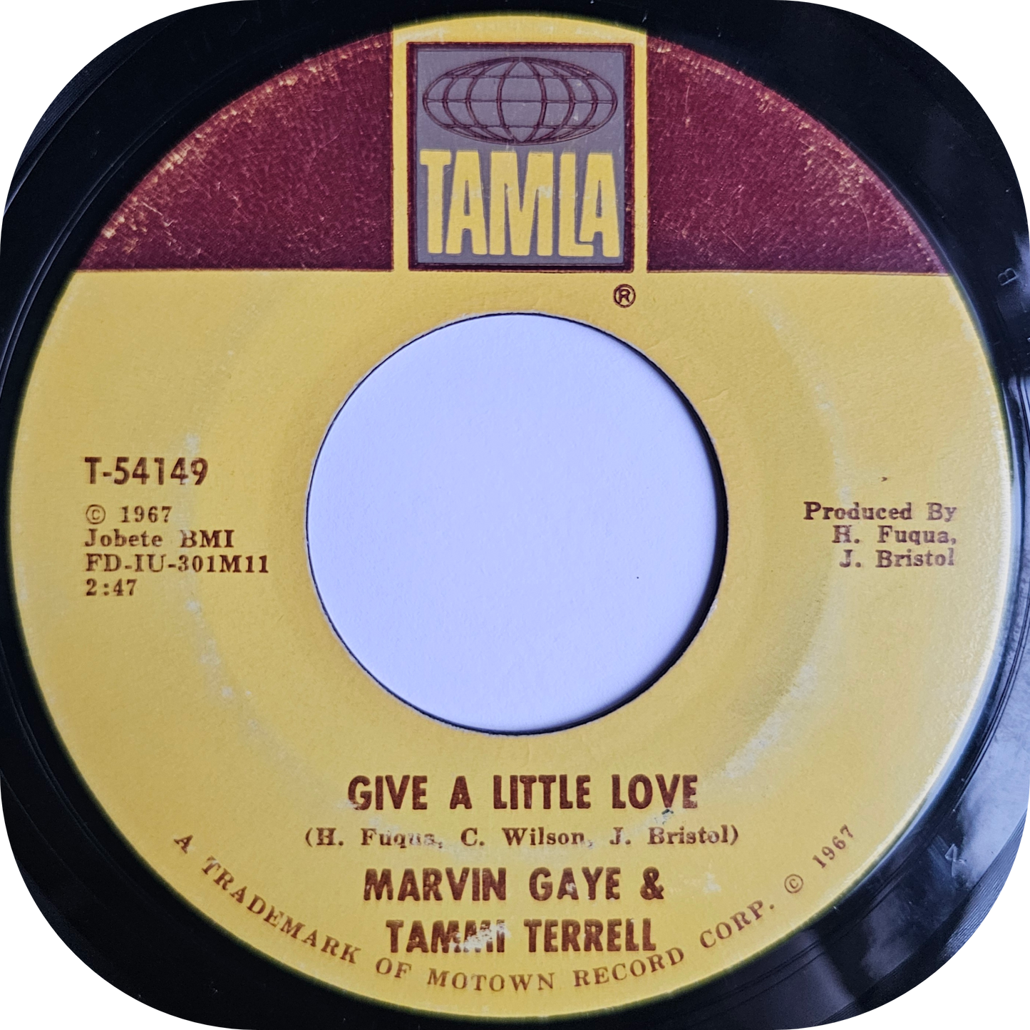 Marvin Gaye & Tammi Terrell - Ain't No Mountain High Enough - Tamla