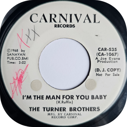 Turner Brothers, The - My Love Is Yours To-Night - Carnival DEMO