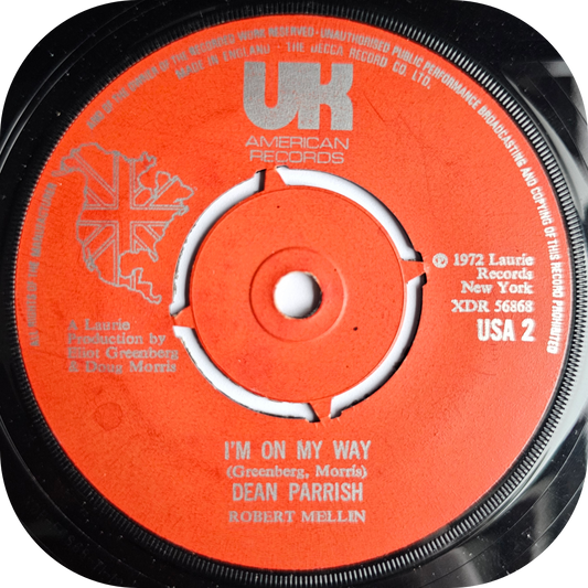 Dean Parrish - I'm On My Way - UK