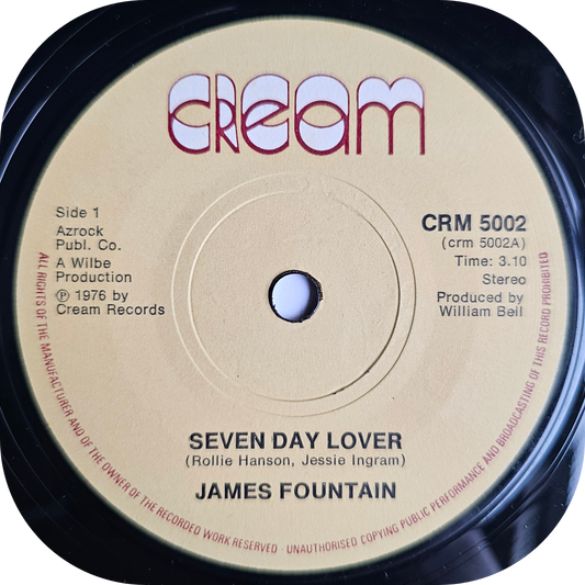 James Fountain - Seven Day Lover - Cream