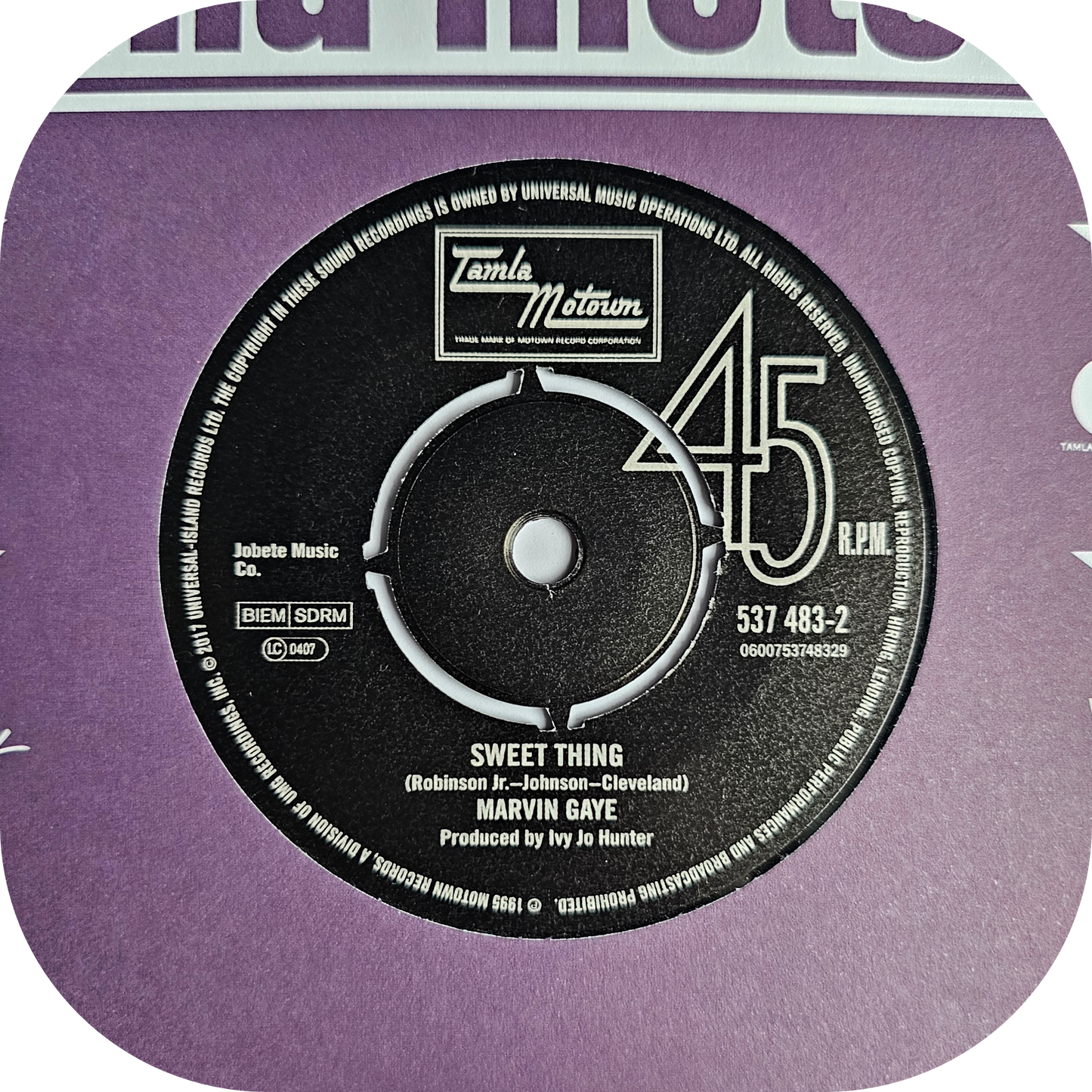 Marvin Gaye - Sweet Thing - Tamla Motown