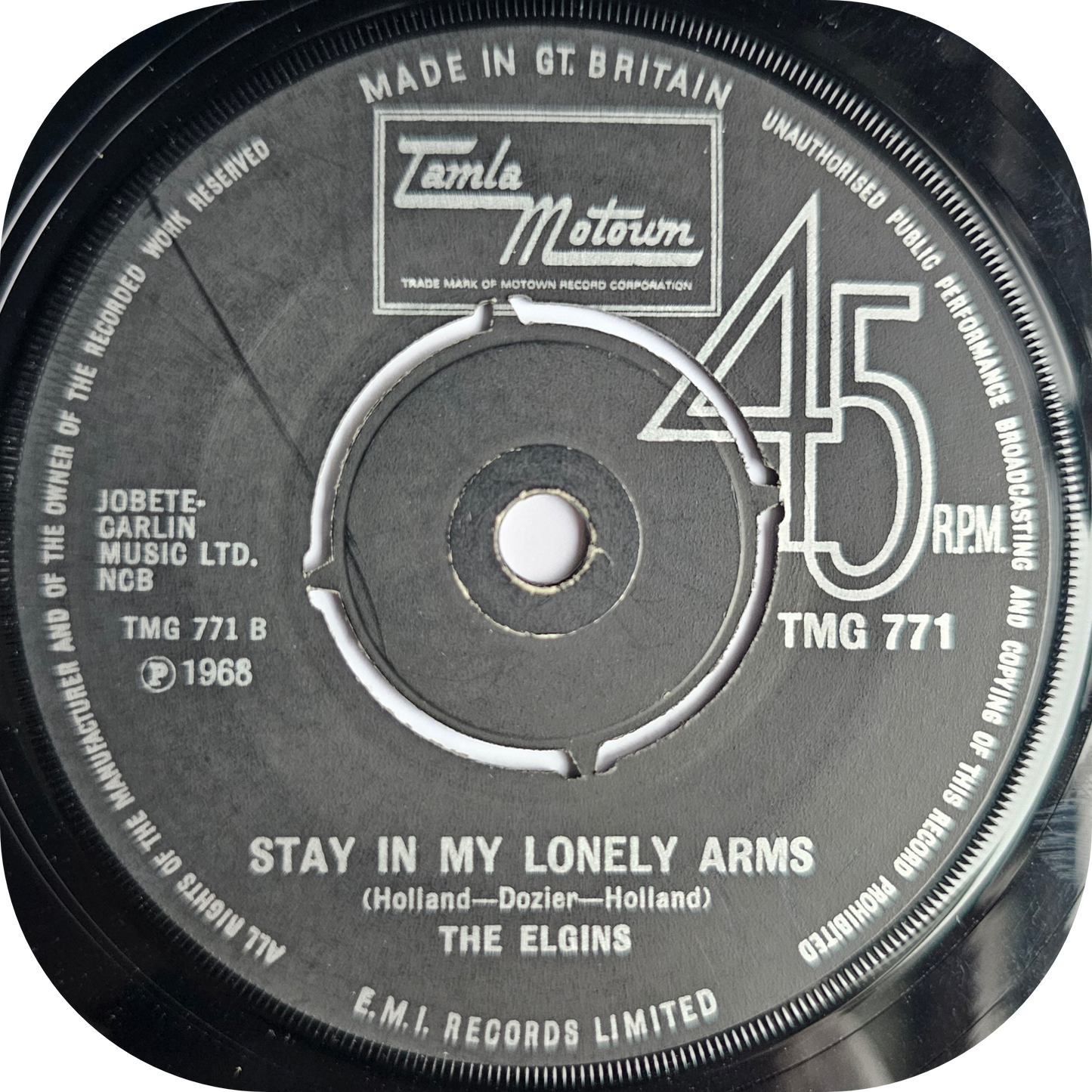 Elgins, The - Heaven Must Have Sent You - Tamla Motown