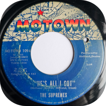 Supremes, The - Love Is Like An Itching In My Heart - Motown
