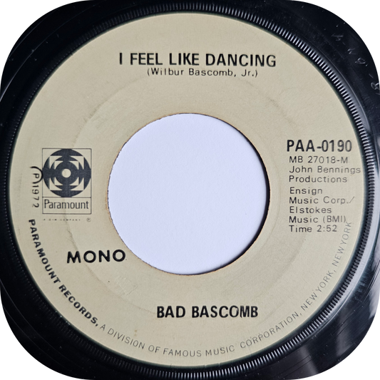Bad Bascomb - I Feel Like Dancing - Paramount