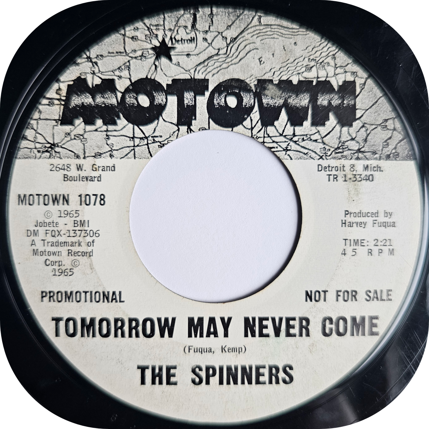 Spinners, The - I'll Always Love You - Motown DEMO