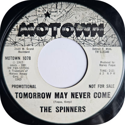 Spinners, The - I'll Always Love You - Motown DEMO