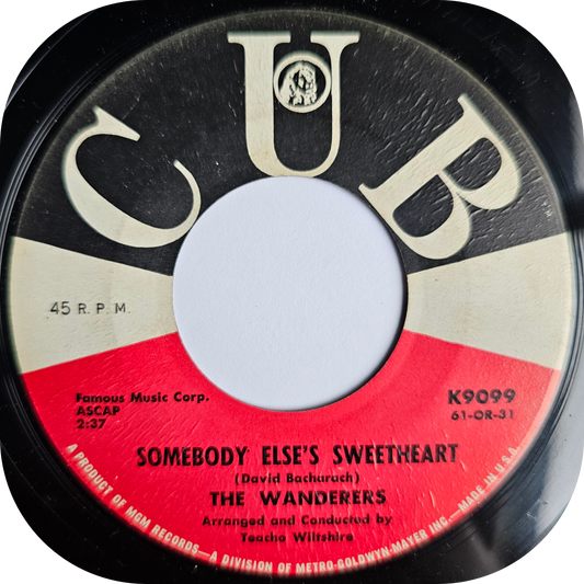Wanderers, The - Somebody Else's Sweetheart - Cub