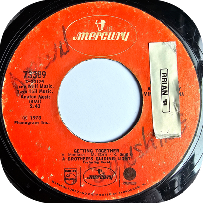 A Brothers Guiding Light - Getting Together - Mercury