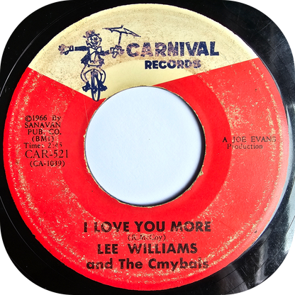 Lee Williams - I'll Be Gone - Carnival