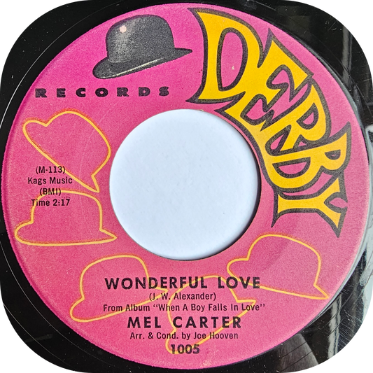 Mel Carter - Wonderful Love - Derby