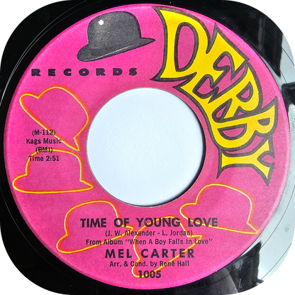 Mel Carter - Wonderful Love - Derby