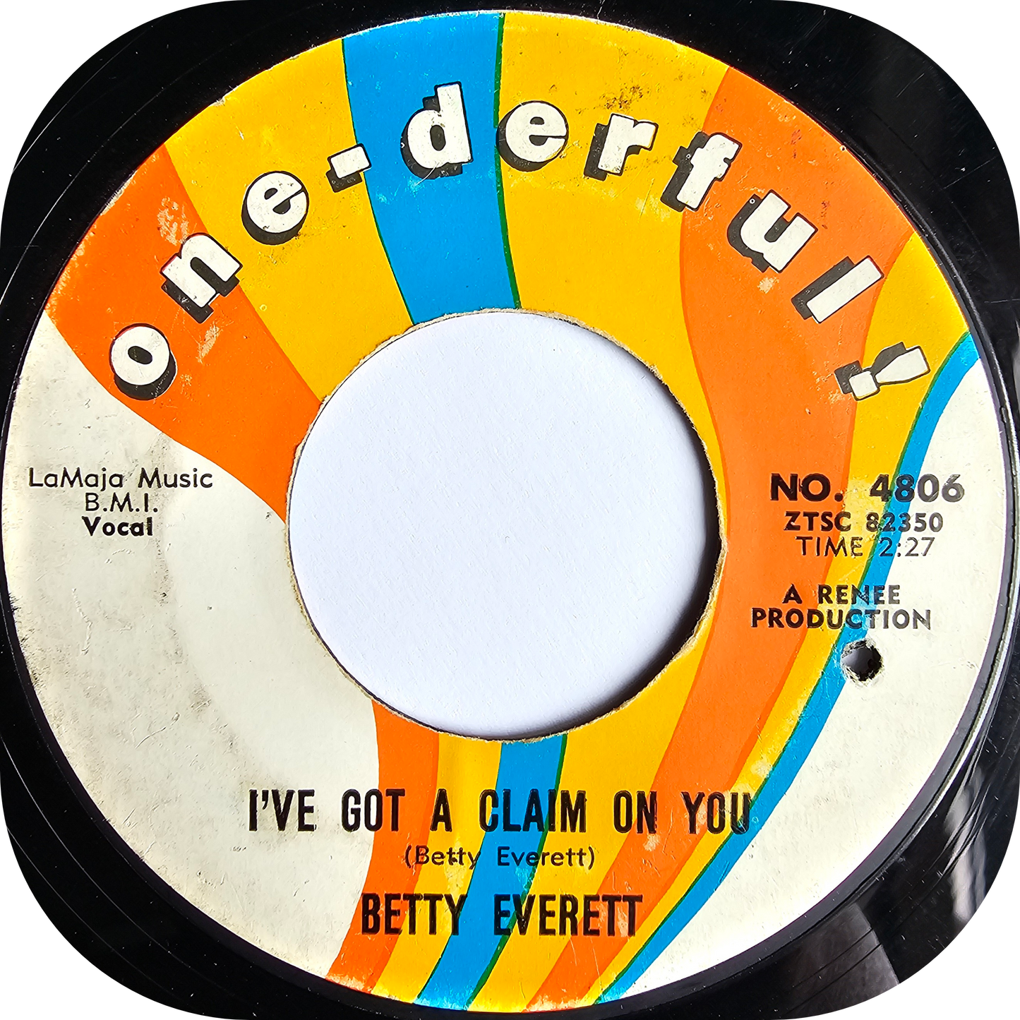 Betty Everett - I've Got A Claim On You - One Derful