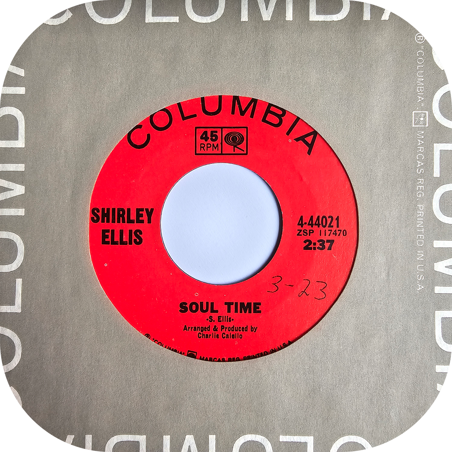 Shirley Ellis - Soul Time - Columbia