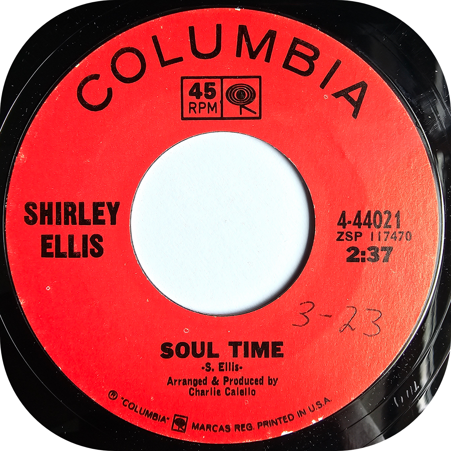 Shirley Ellis - Soul Time - Columbia