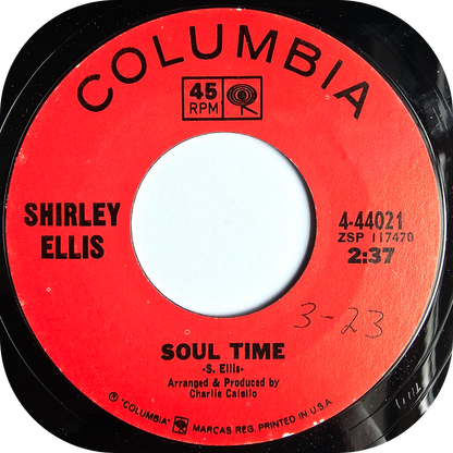 Shirley Ellis - Soul Time - Columbia