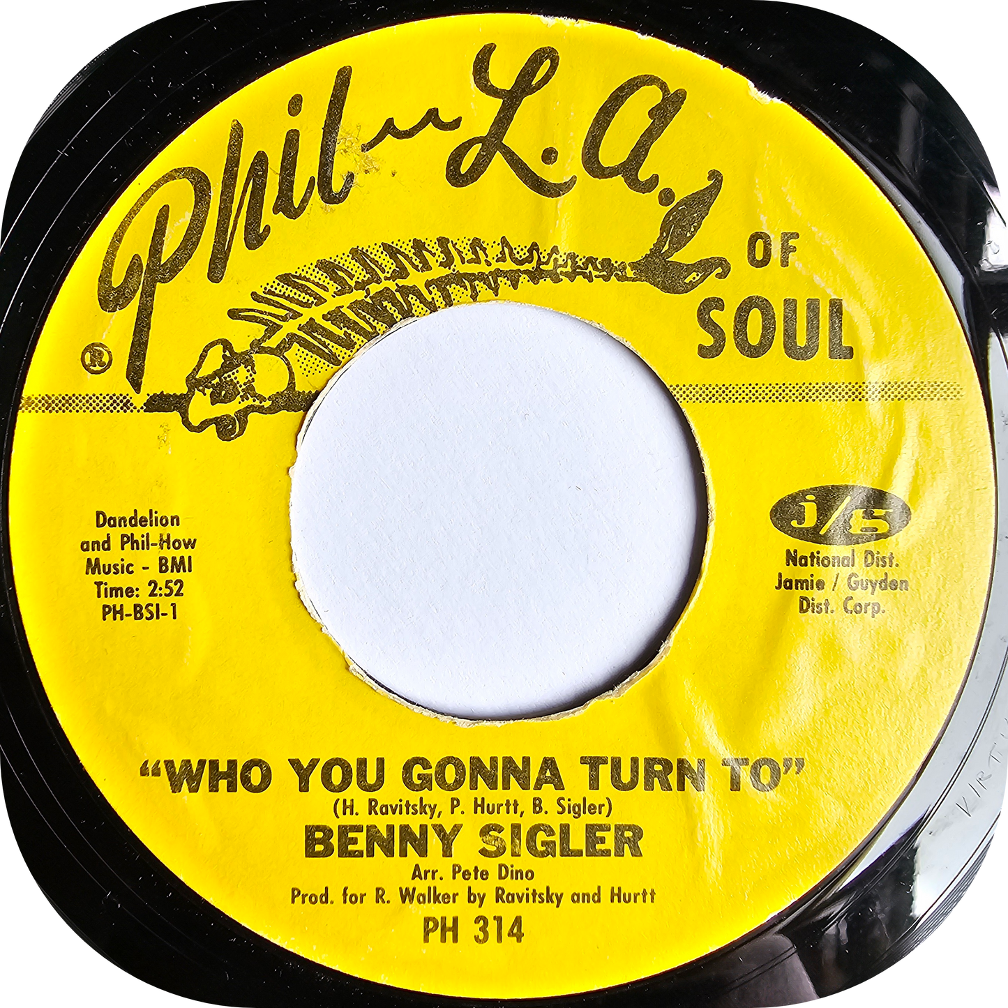 Benny Sigler - I Can Give You Love - Phil LA Soul