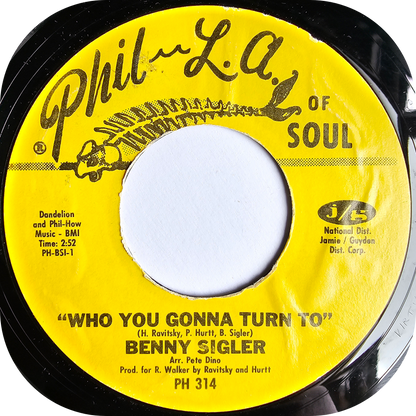 Benny Sigler - I Can Give You Love - Phil LA Soul