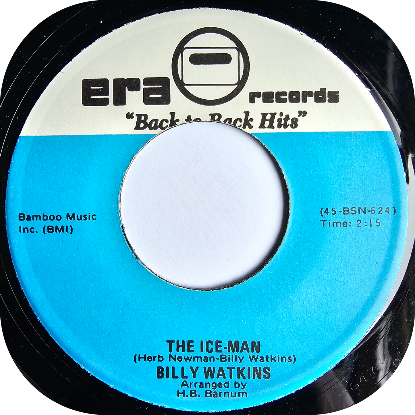 Billy Watkins - The Ice Man - Era