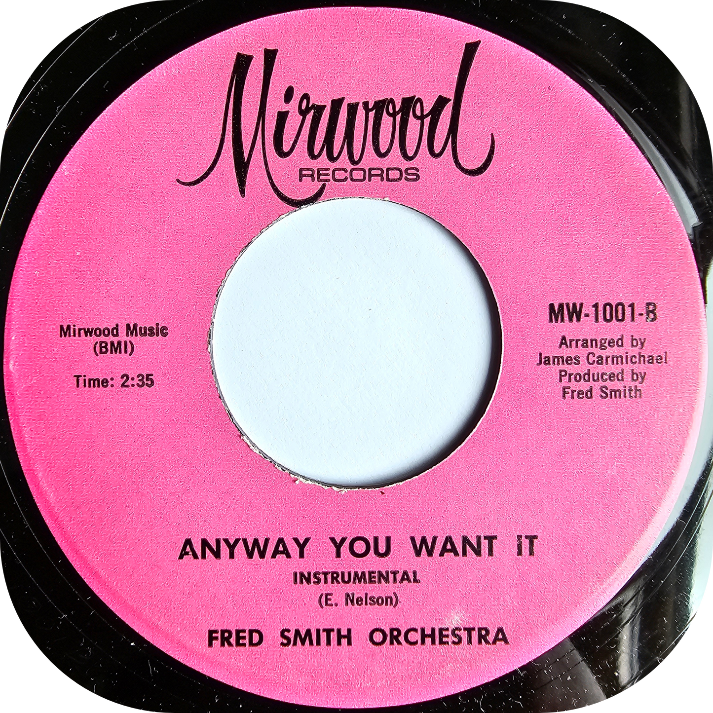 Fred Smith Orchestra - The Same Old Thing - Mirwood