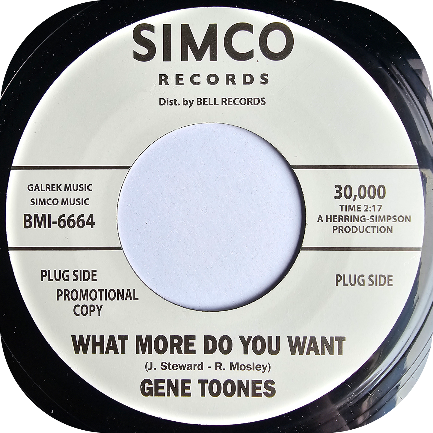 Gene Toones - What More Do You Want - Simco