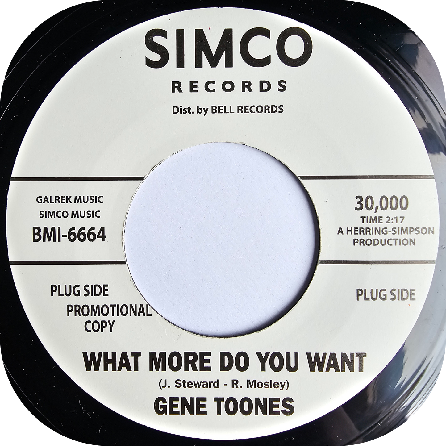 Gene Toones - What More Do You Want - Simco